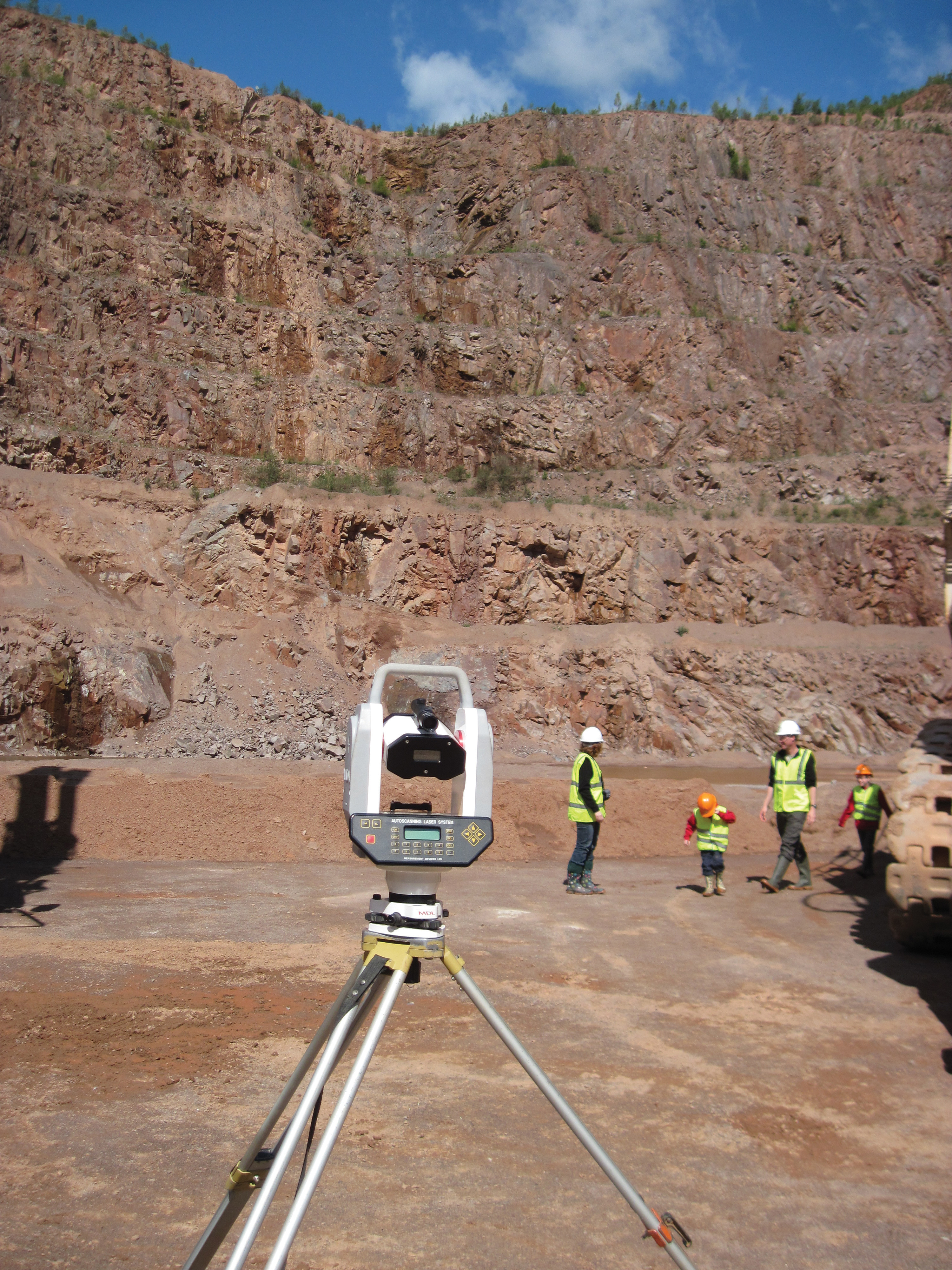 MDL supplies a range of laser-based, time-of-flight measurement systems used in quarrying and mining laser-based, time-of-flight measurement systems